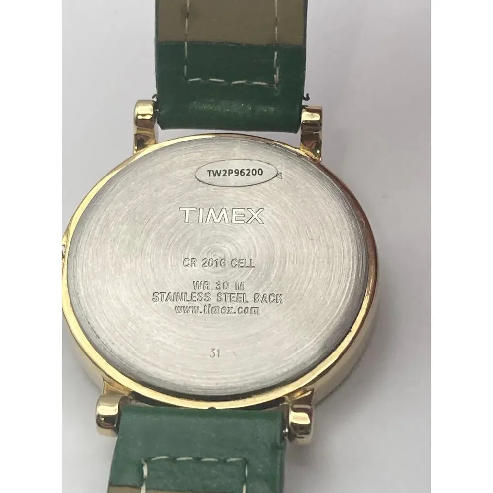 Timex TW2P96200 Indiglo Men's Watch 38mm - New Battery - Two New Bands WR 30m